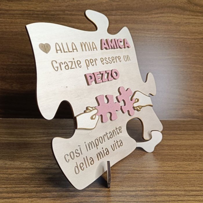 Pezzo Puzzle Amicizia